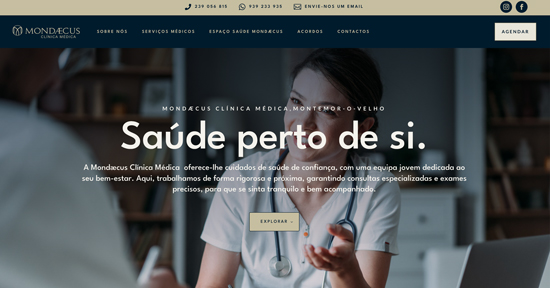 capa-MCM-550 Homepage preview do site Mondaecus Clínica médica